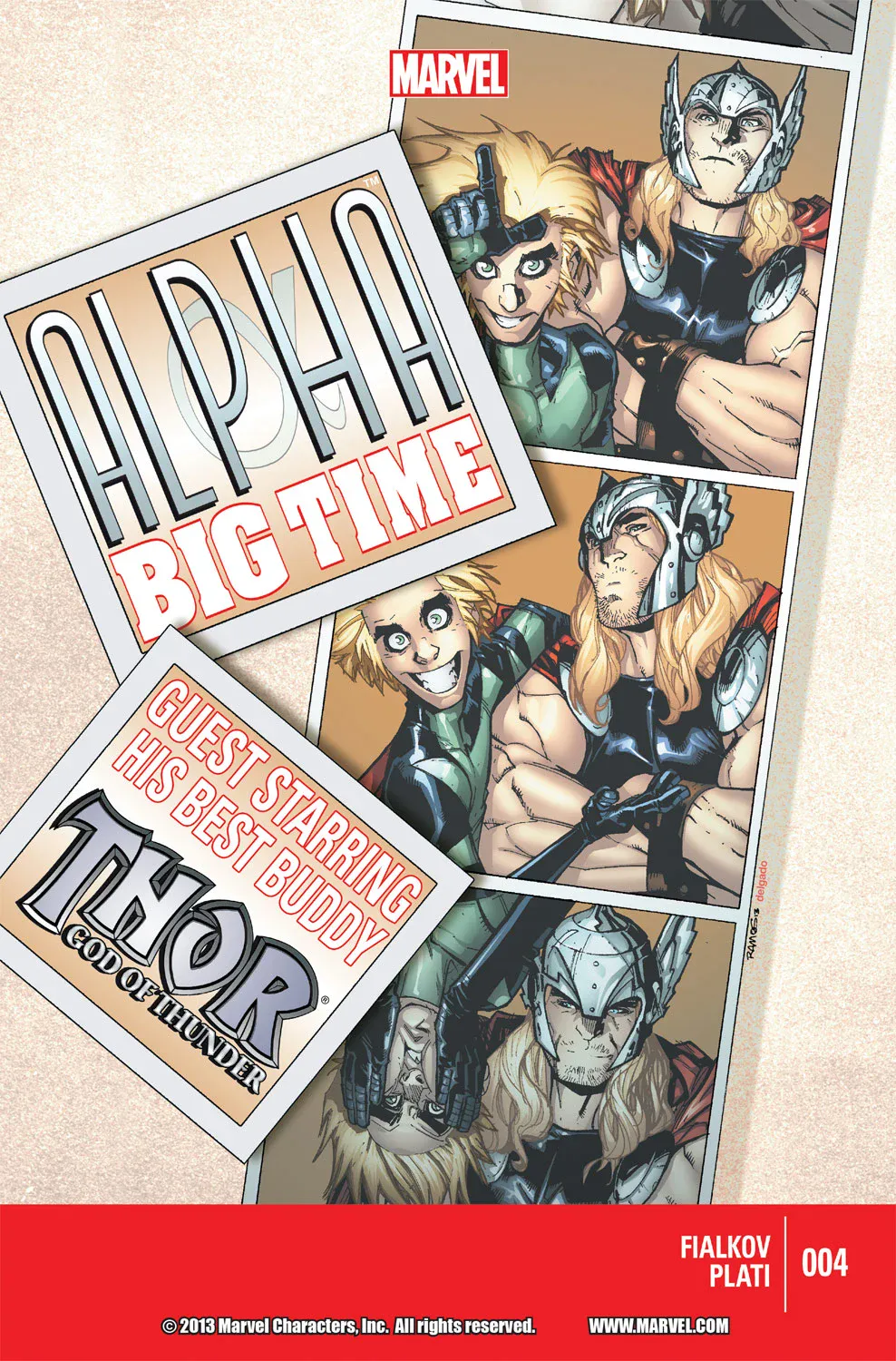 Couverture de Alpha: Big Time (2013) #4