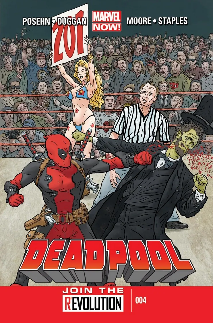 Couverture de Deadpool (2012) #4
