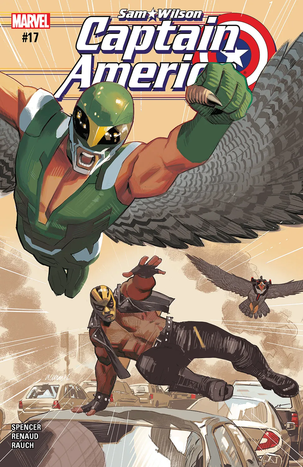 Couverture de Captain America: Sam Wilson (2015) #17
