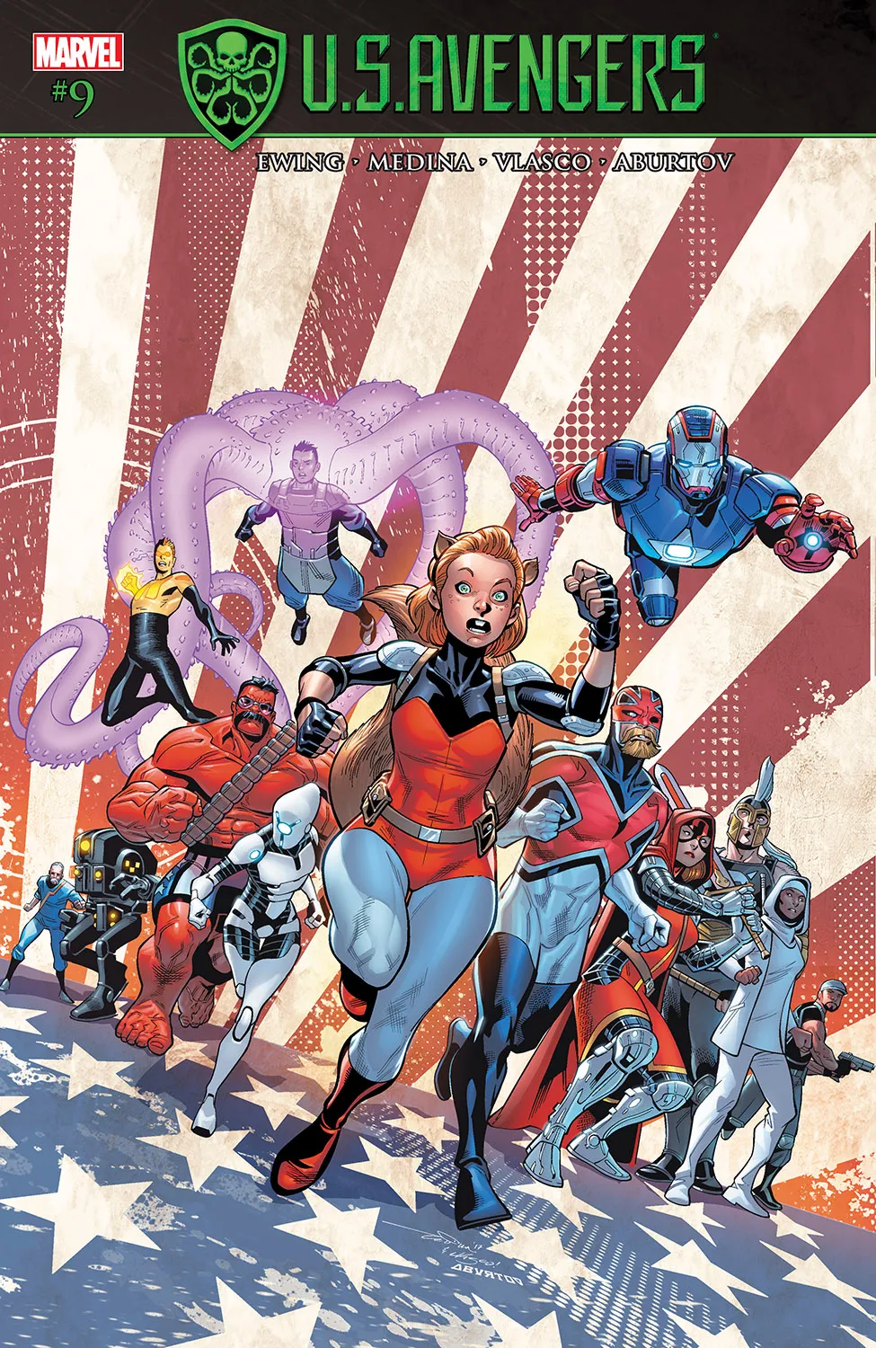 Couverture de U.S.Avengers (2017) #9
