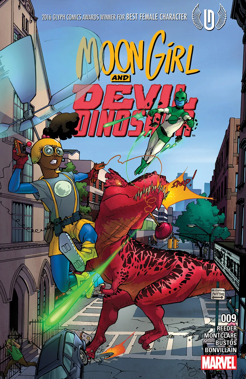 Couverture de Moon Girl and Devil Dinosaur (2015) #9