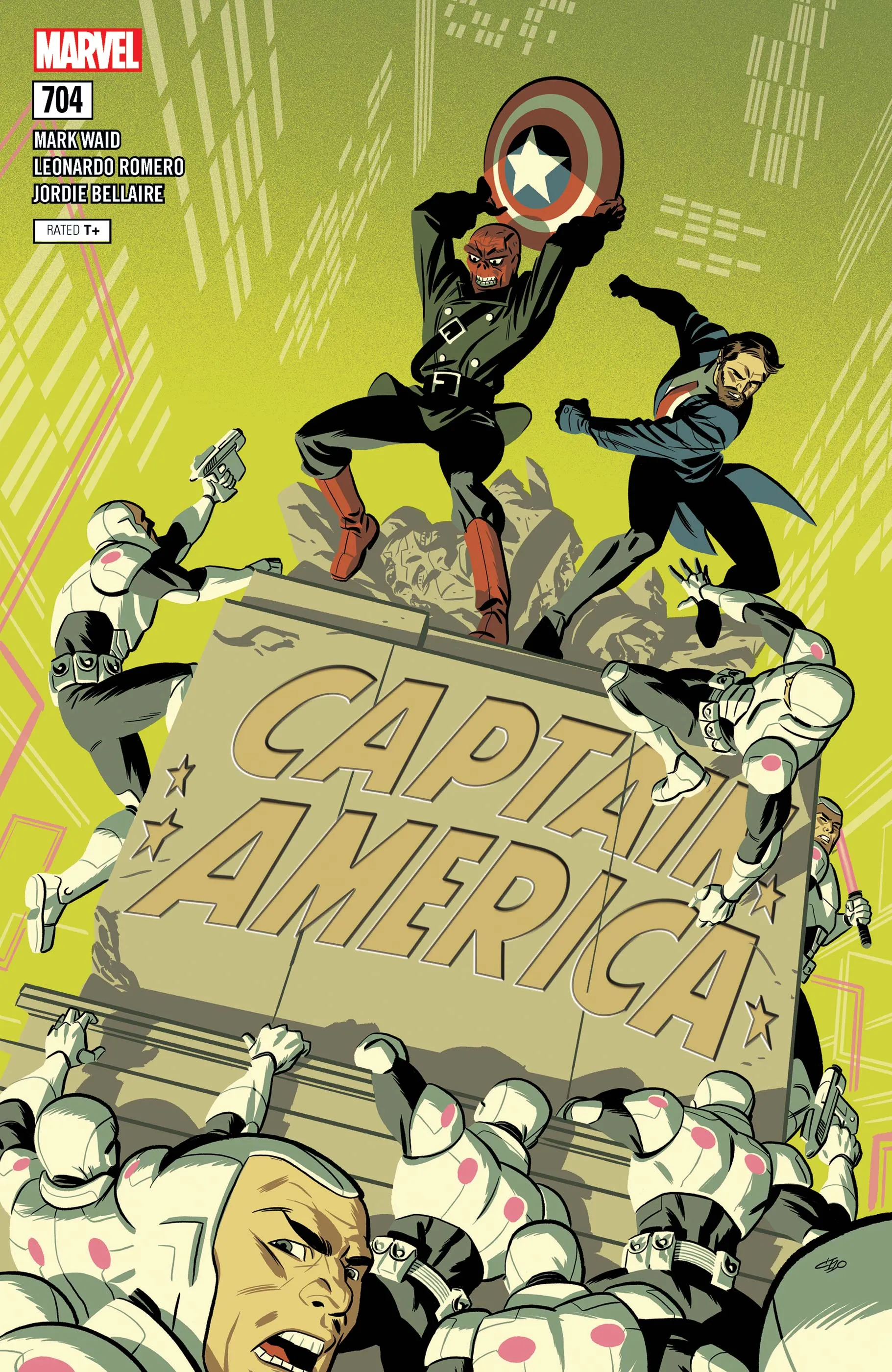 Couverture de Captain America (2017) #704