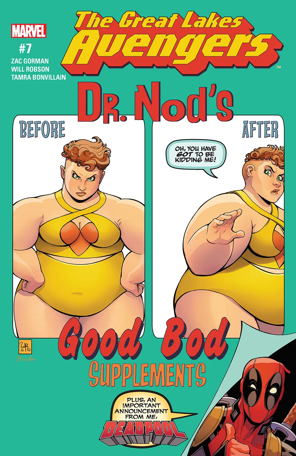 Couverture de Great Lakes Avengers (2016) #7