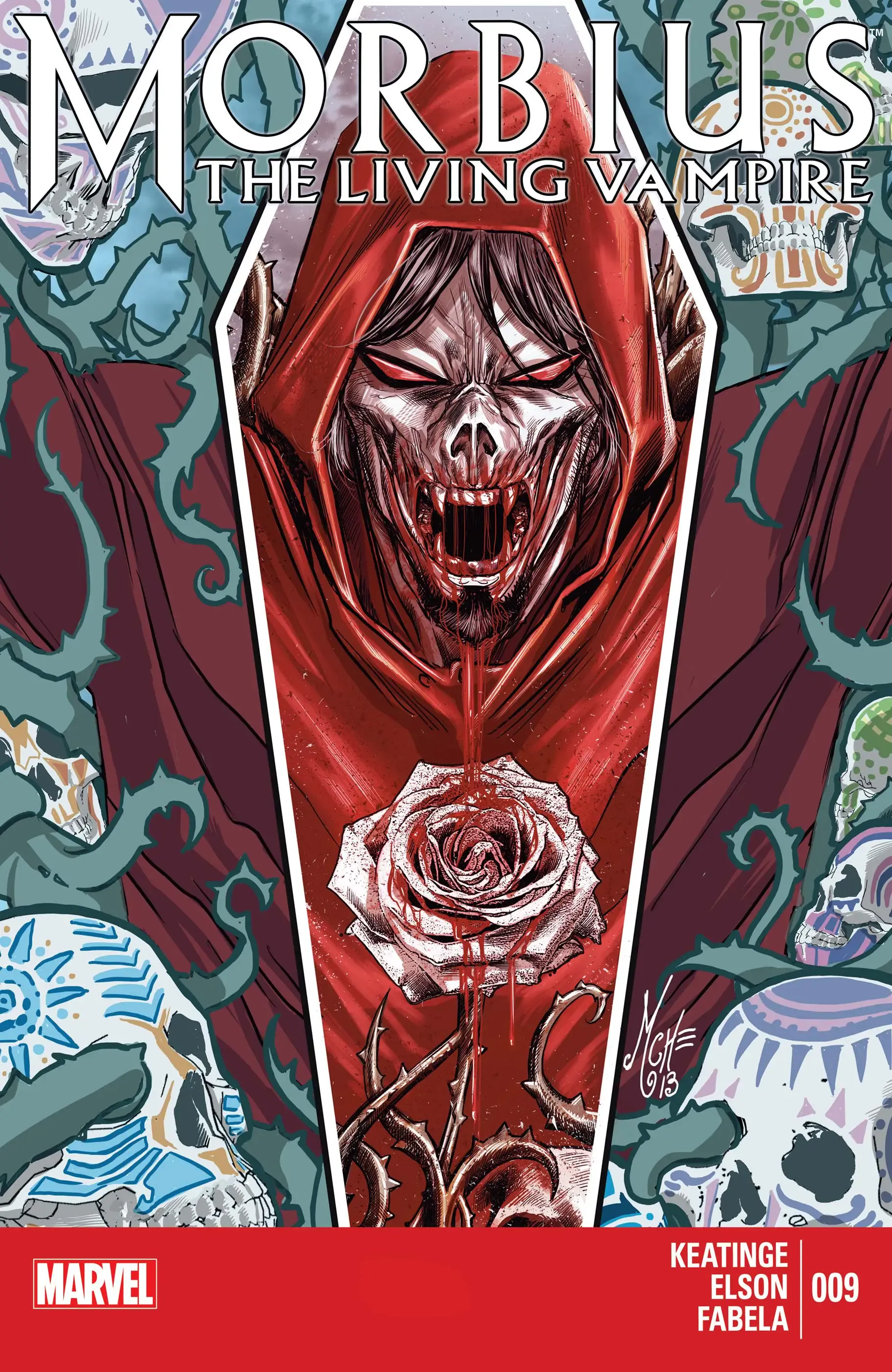 Couverture de Morbius: The Living Vampire (2013) #9