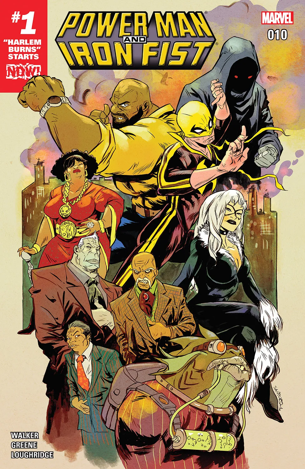 Couverture de Power Man and Iron Fist (2016) #10