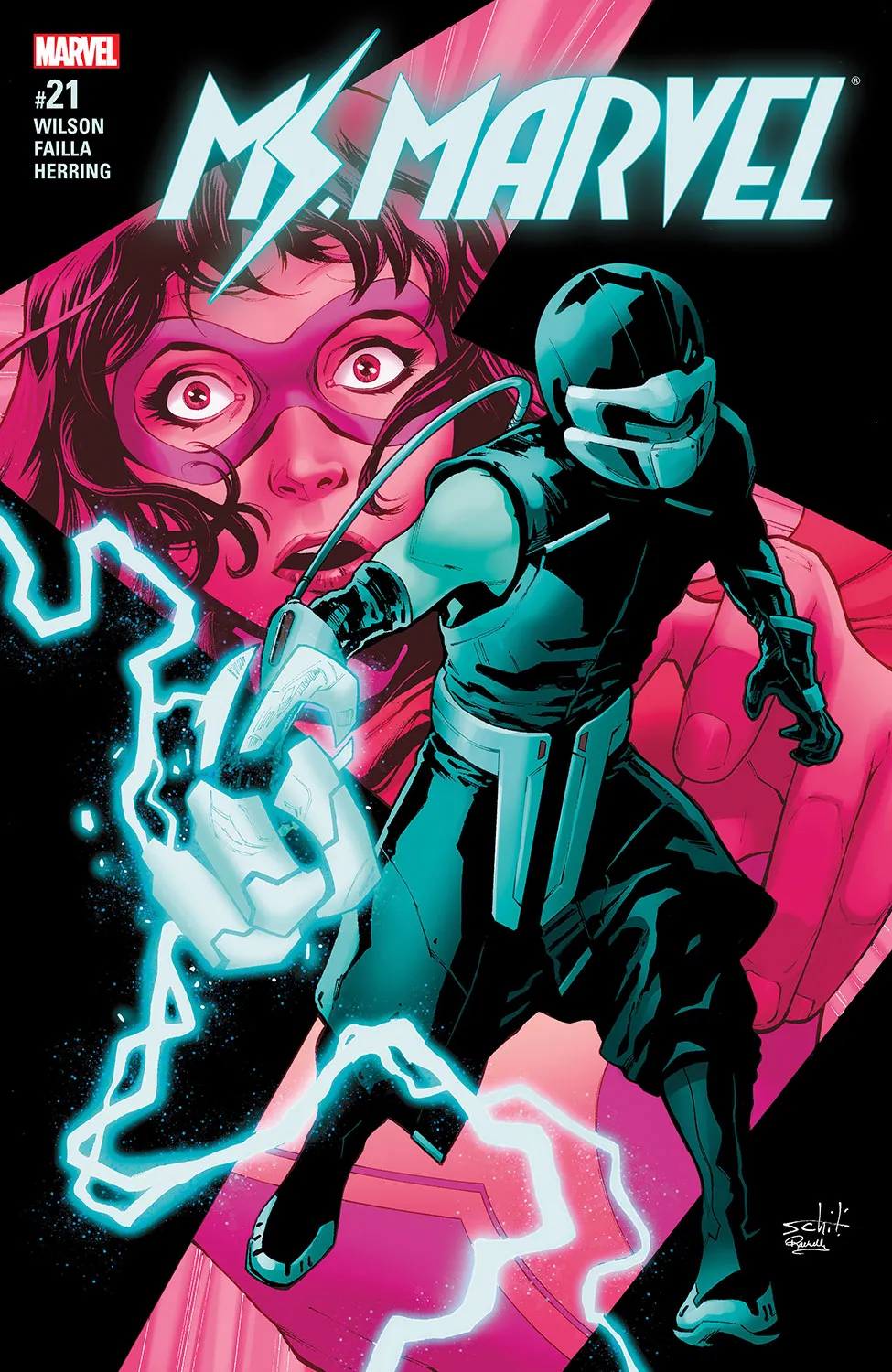 Couverture de Ms. Marvel (2015) #21