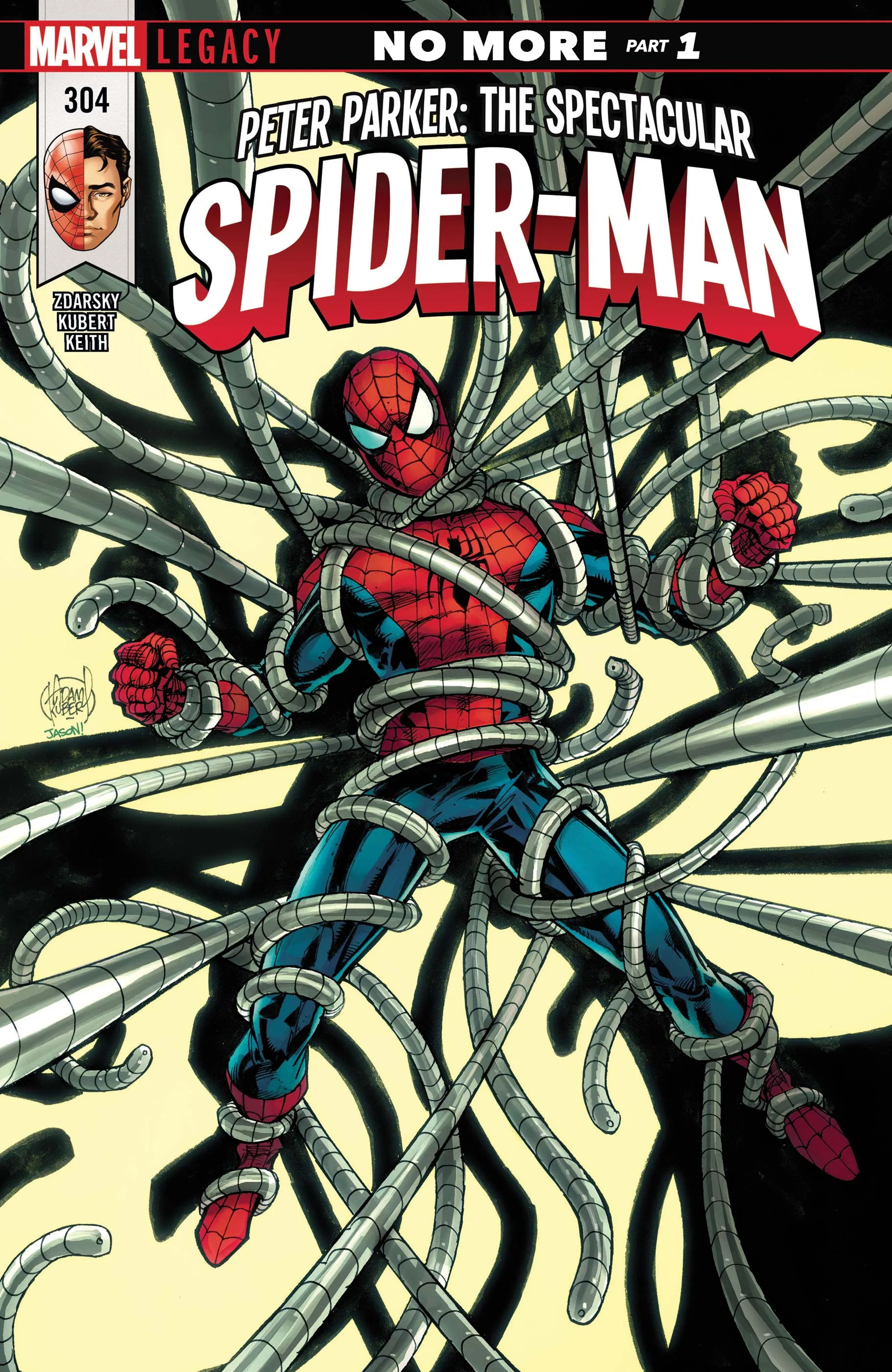 Couverture de Peter Parker: The Spectacular Spider-Man (2017) #304