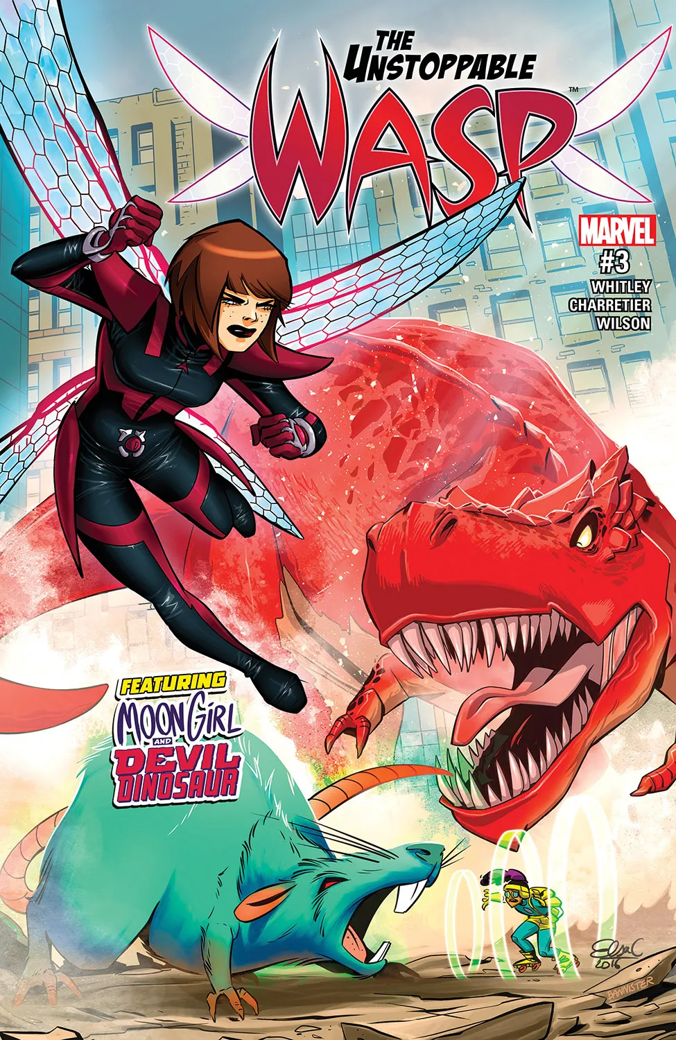 Couverture de The Unstoppable Wasp (2017) #3