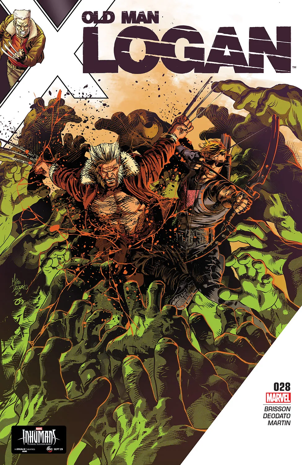 Couverture de Old Man Logan (2016) #28
