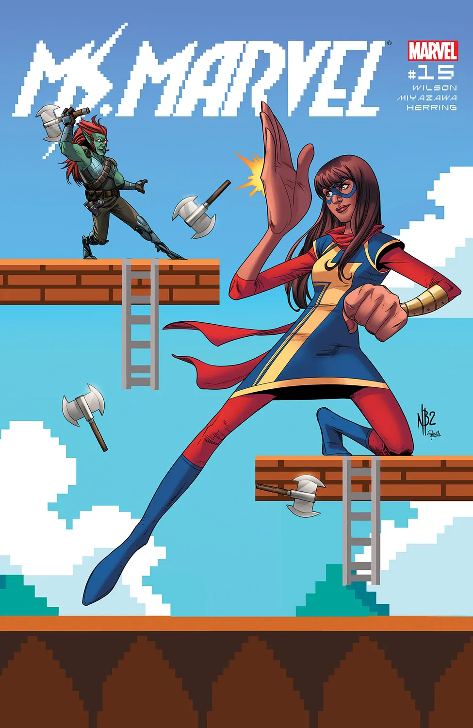 Couverture de Ms. Marvel (2015) #15