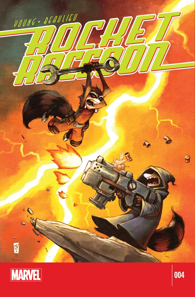 Couverture de Rocket Raccoon (2014) #4