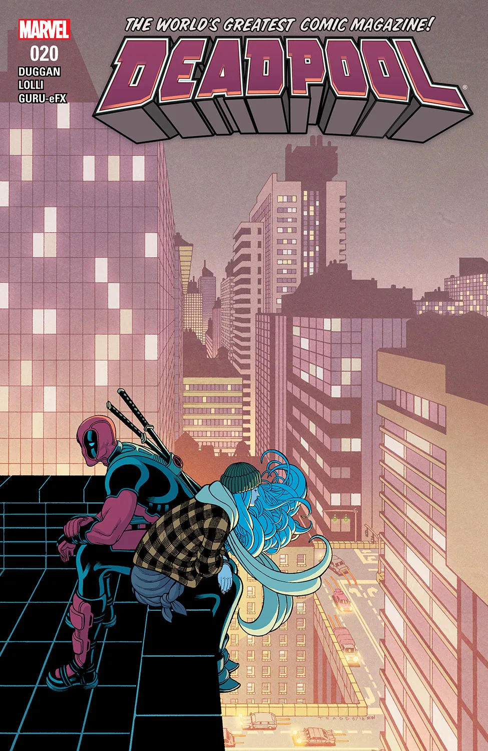 Couverture de Deadpool (2015) #20