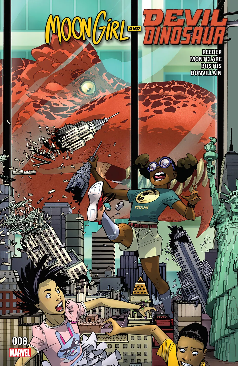 Couverture de Moon Girl and Devil Dinosaur (2015) #8