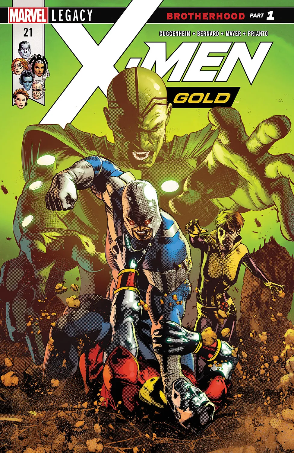 Couverture de X-Men: Gold (2017) #21