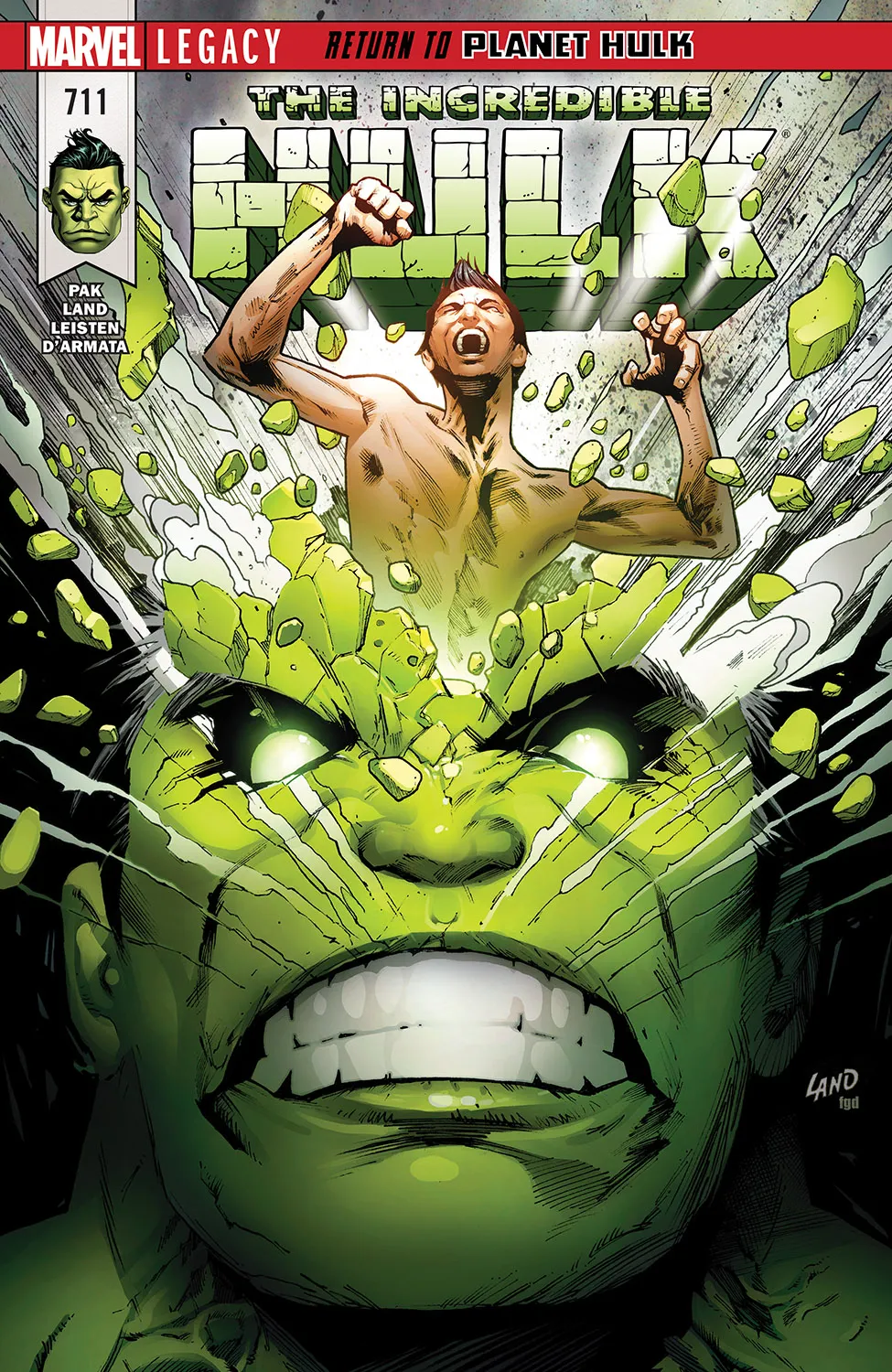 Couverture de Incredible Hulk (2017) #711