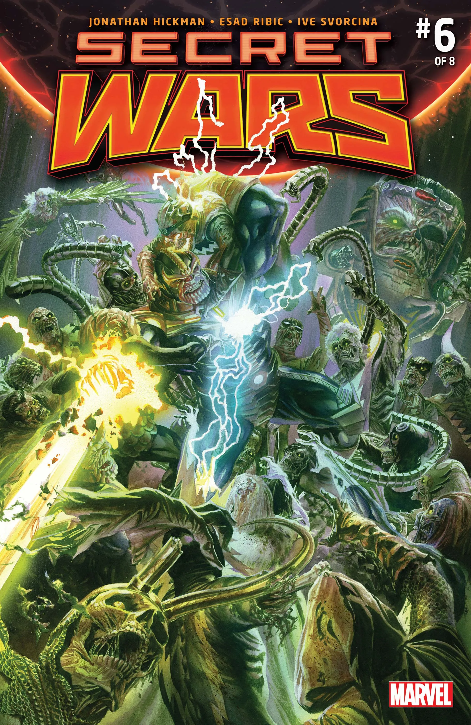Couverture de Secret Wars (2015) #6