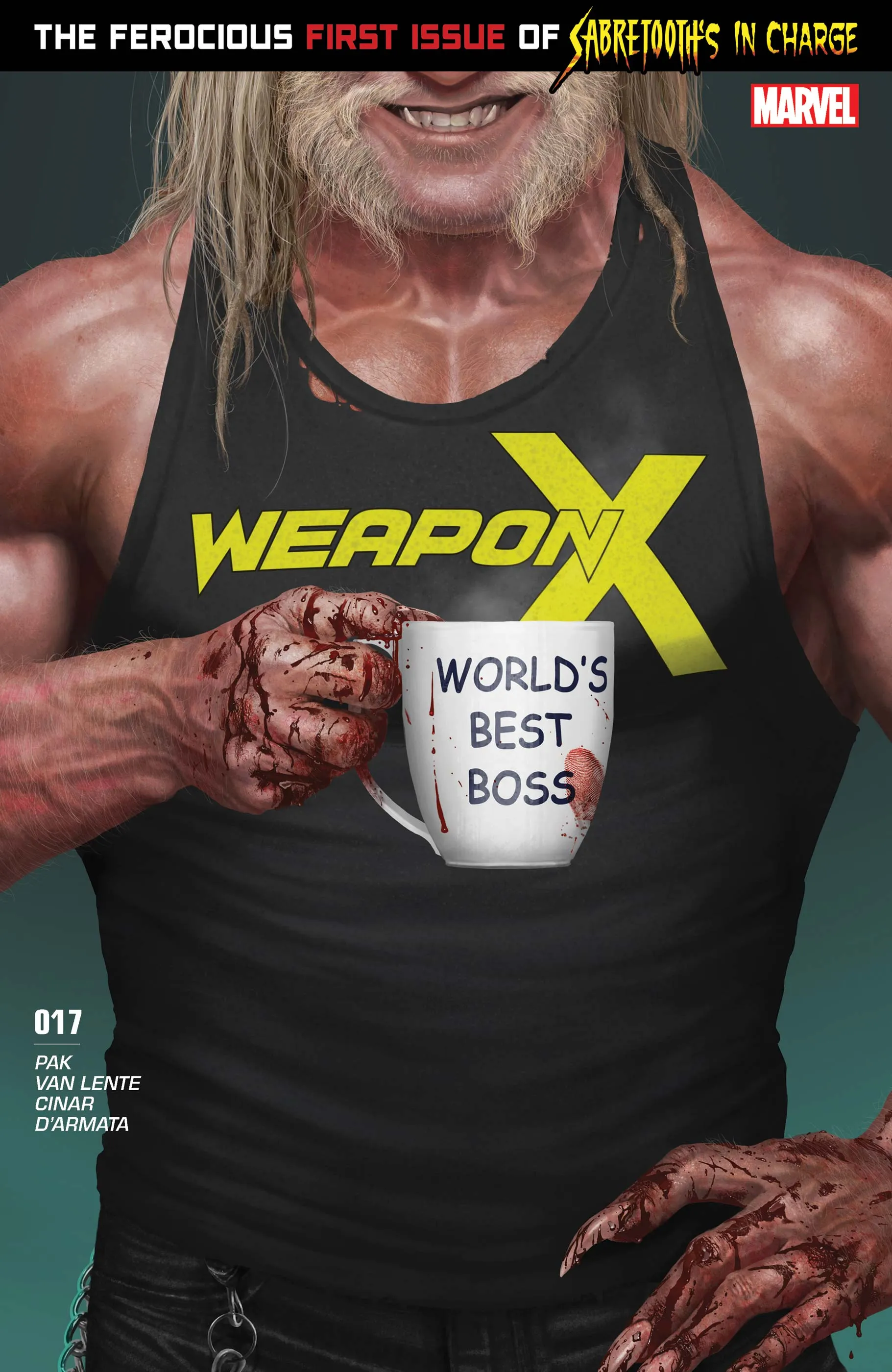 Couverture de Weapon X (2017) #17