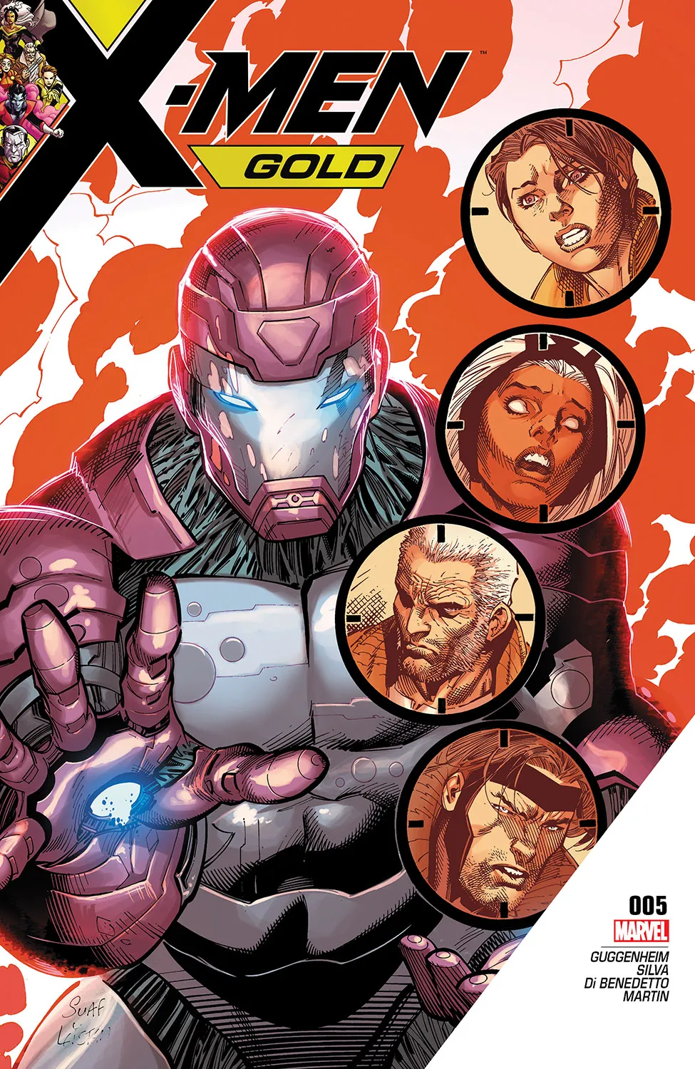 Couverture de X-Men: Gold (2017) #5