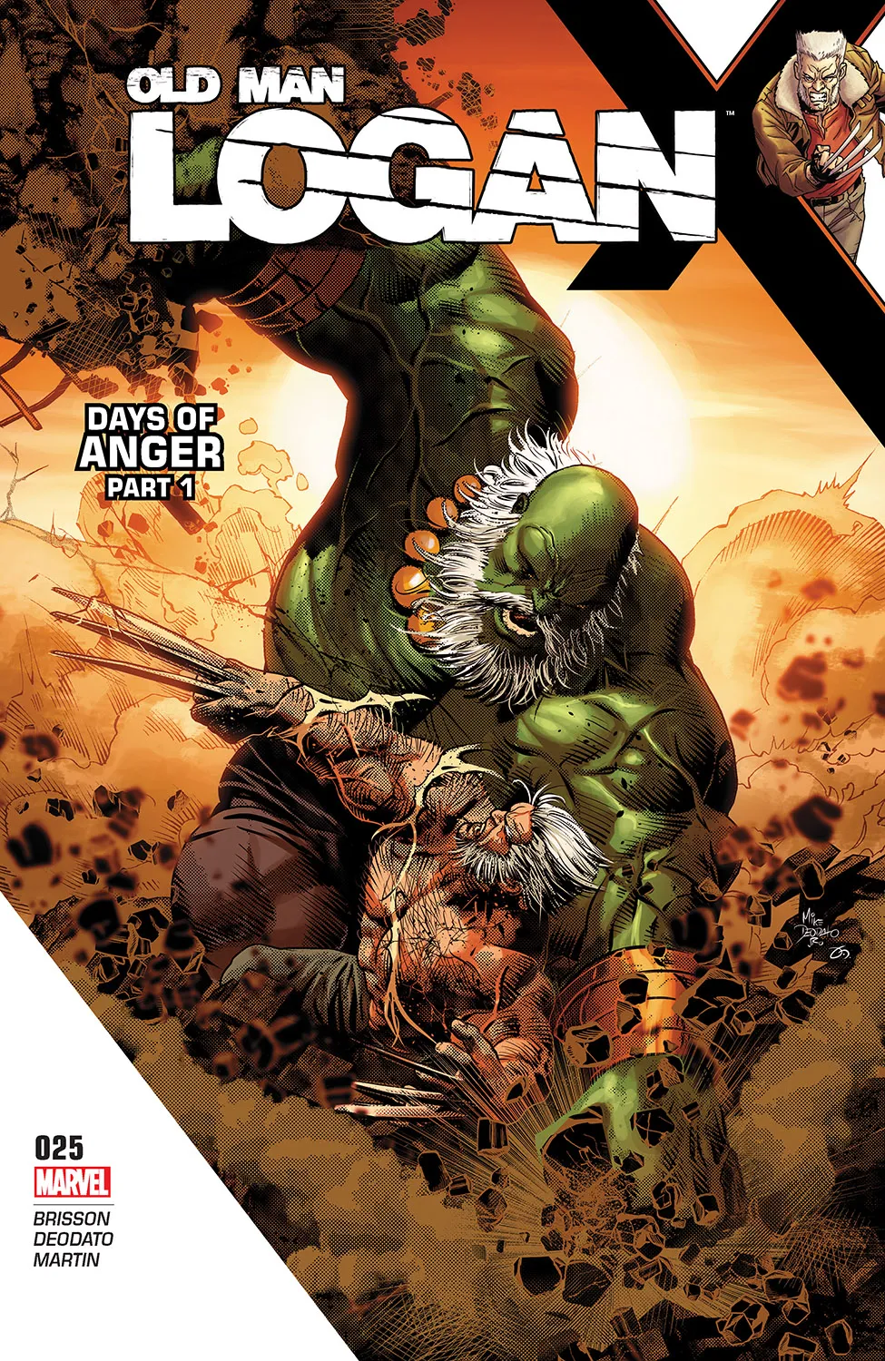 Couverture de Old Man Logan (2016) #25