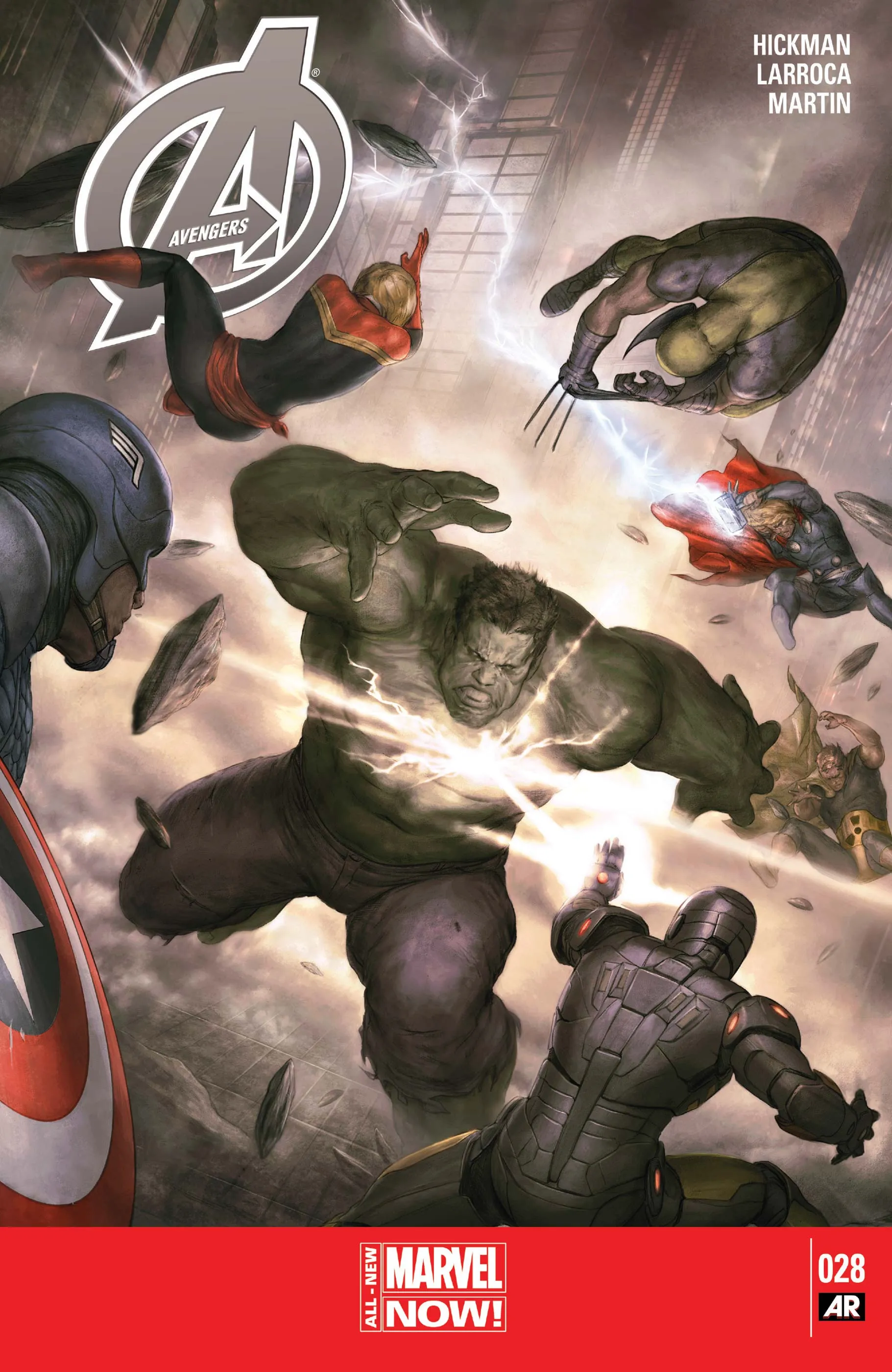 Couverture de Avengers (2012) #28