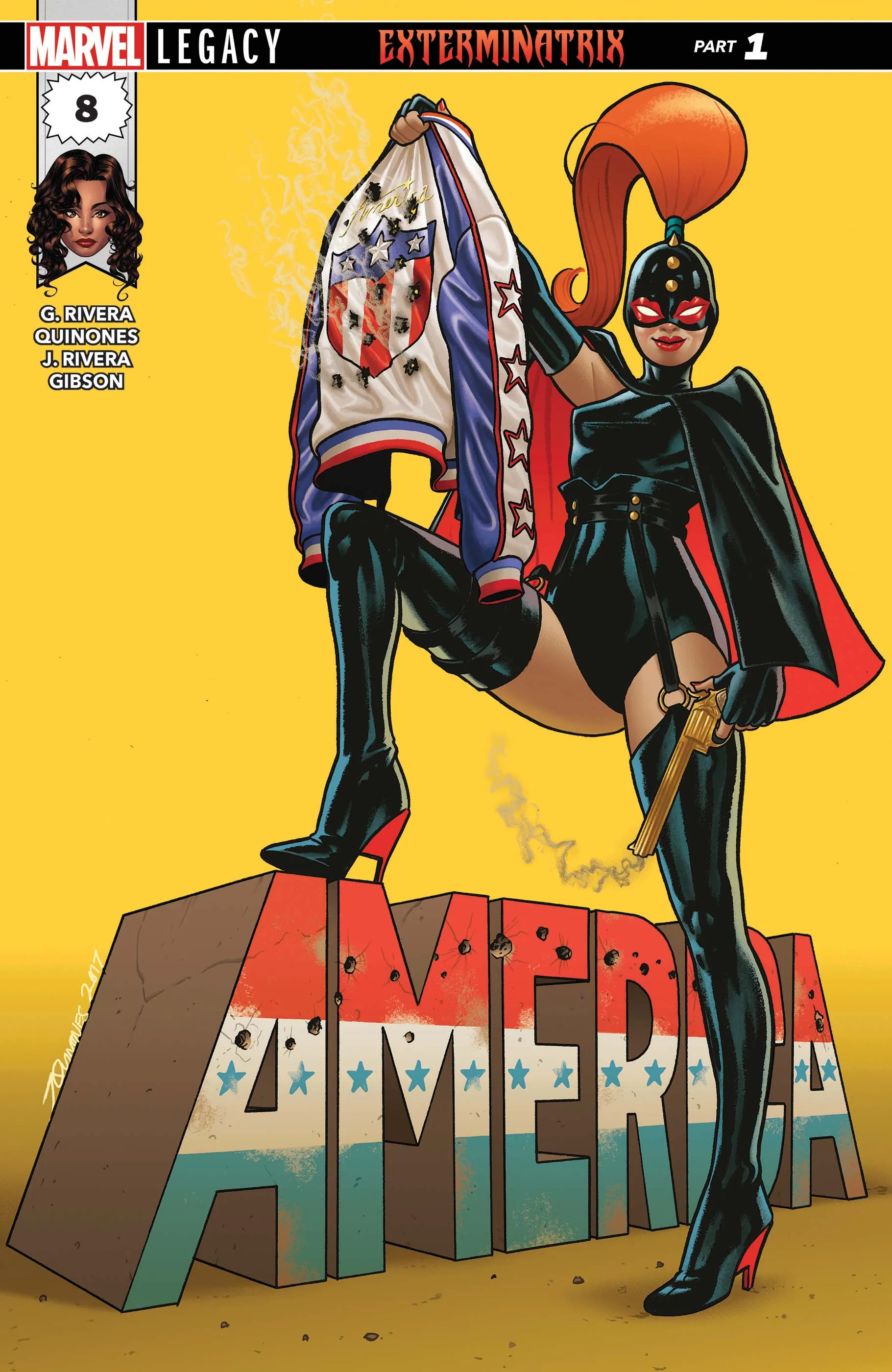 Couverture de America (2017) #8