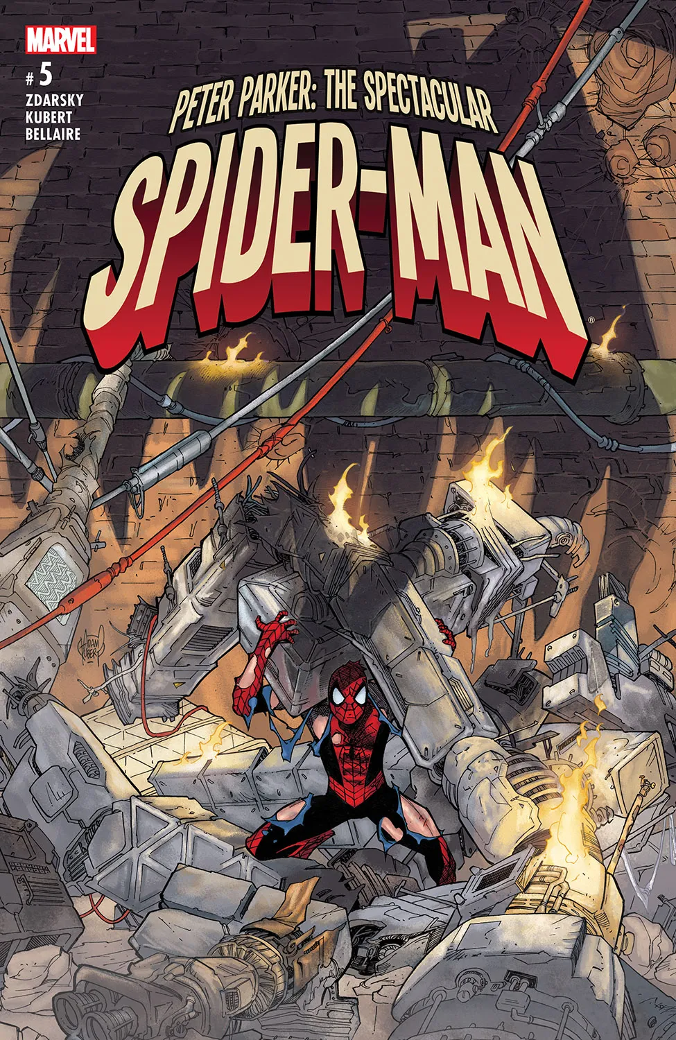 Couverture de Peter Parker: The Spectacular Spider-Man (2017) #5
