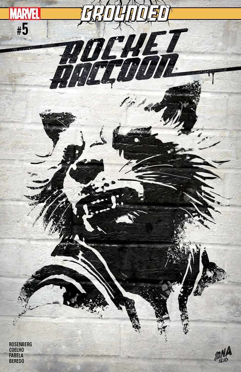 Couverture de Rocket Raccoon (2016) #5