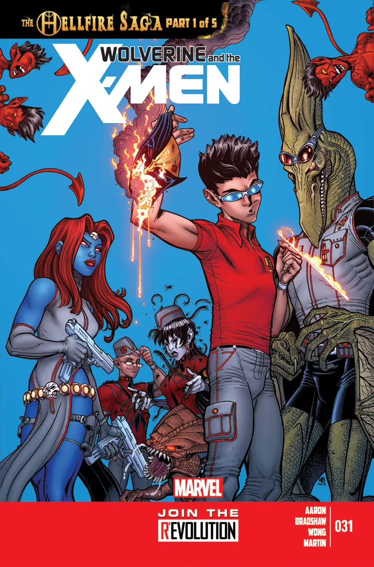 Couverture de Wolverine & the X-Men (2011) #31