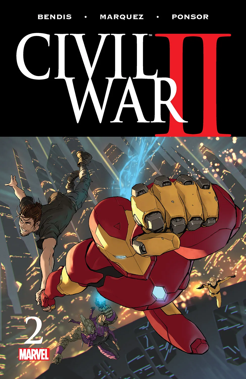 Couverture de Civil War II (2016) #2