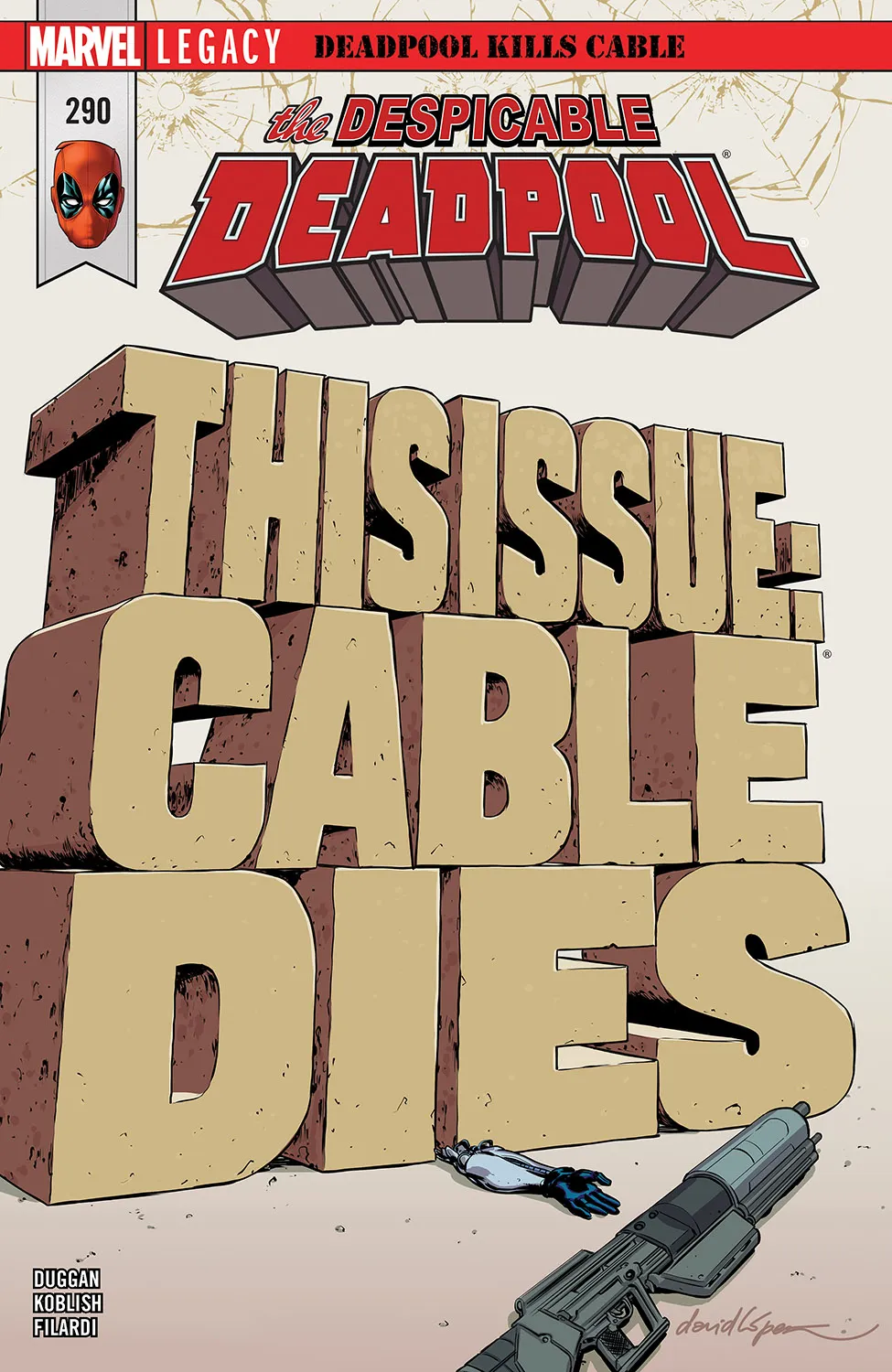 Couverture de Despicable Deadpool (2017) #290
