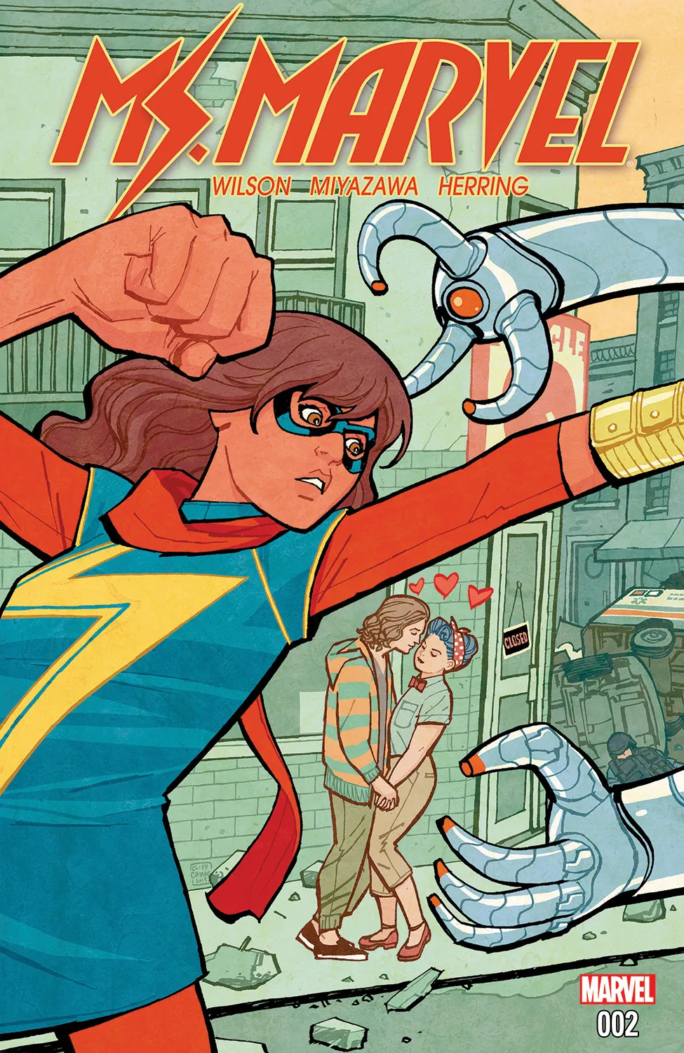 Couverture de Ms. Marvel (2015) #2