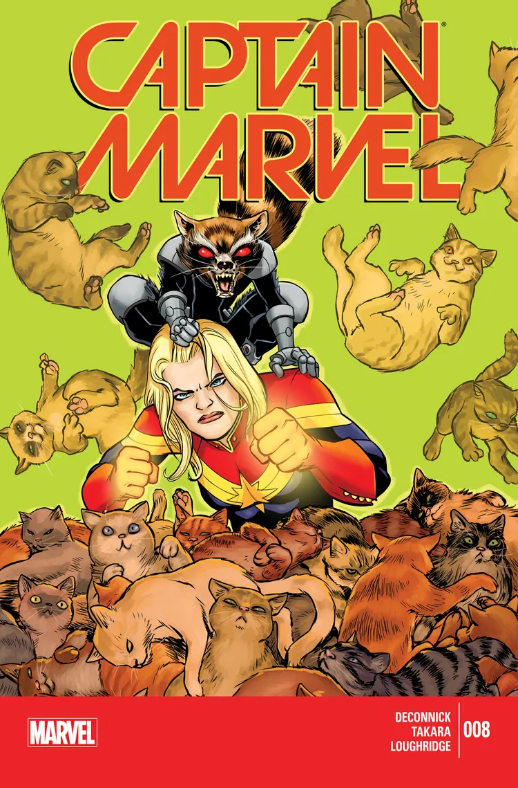 Couverture de Captain Marvel (2014) #8