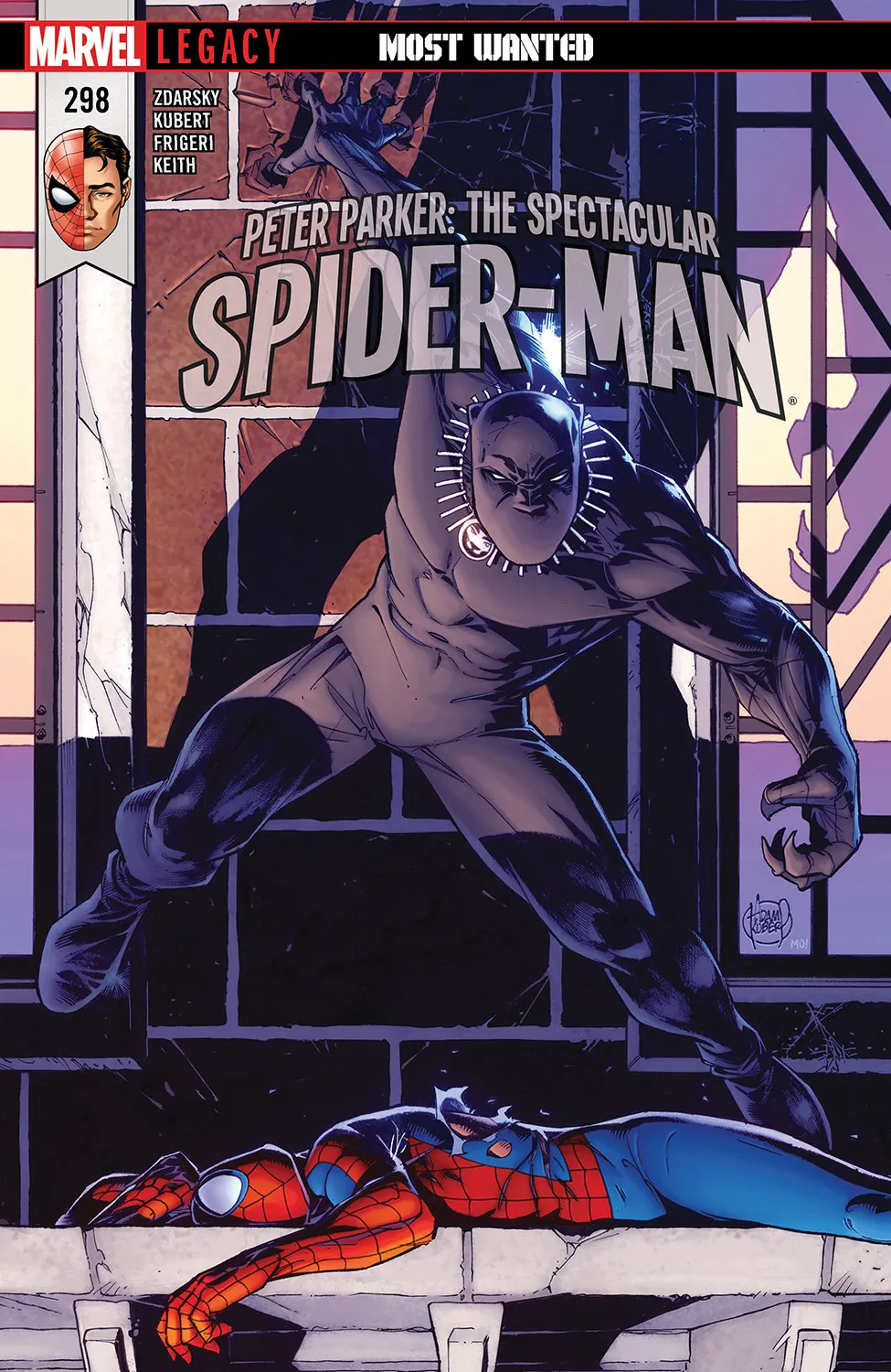 Couverture de Peter Parker: The Spectacular Spider-Man (2017) #298
