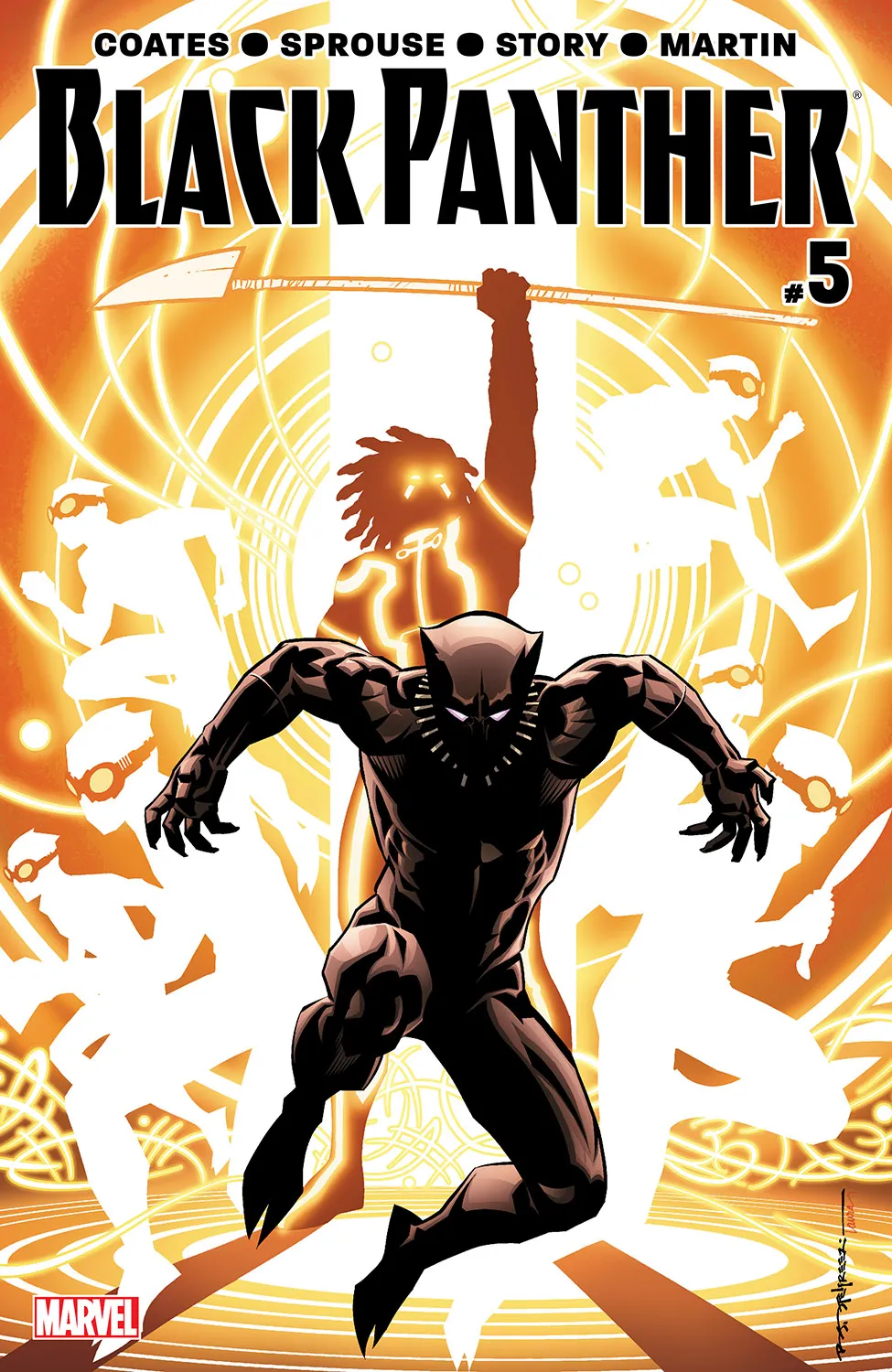Couverture de Black Panther (2016) #5