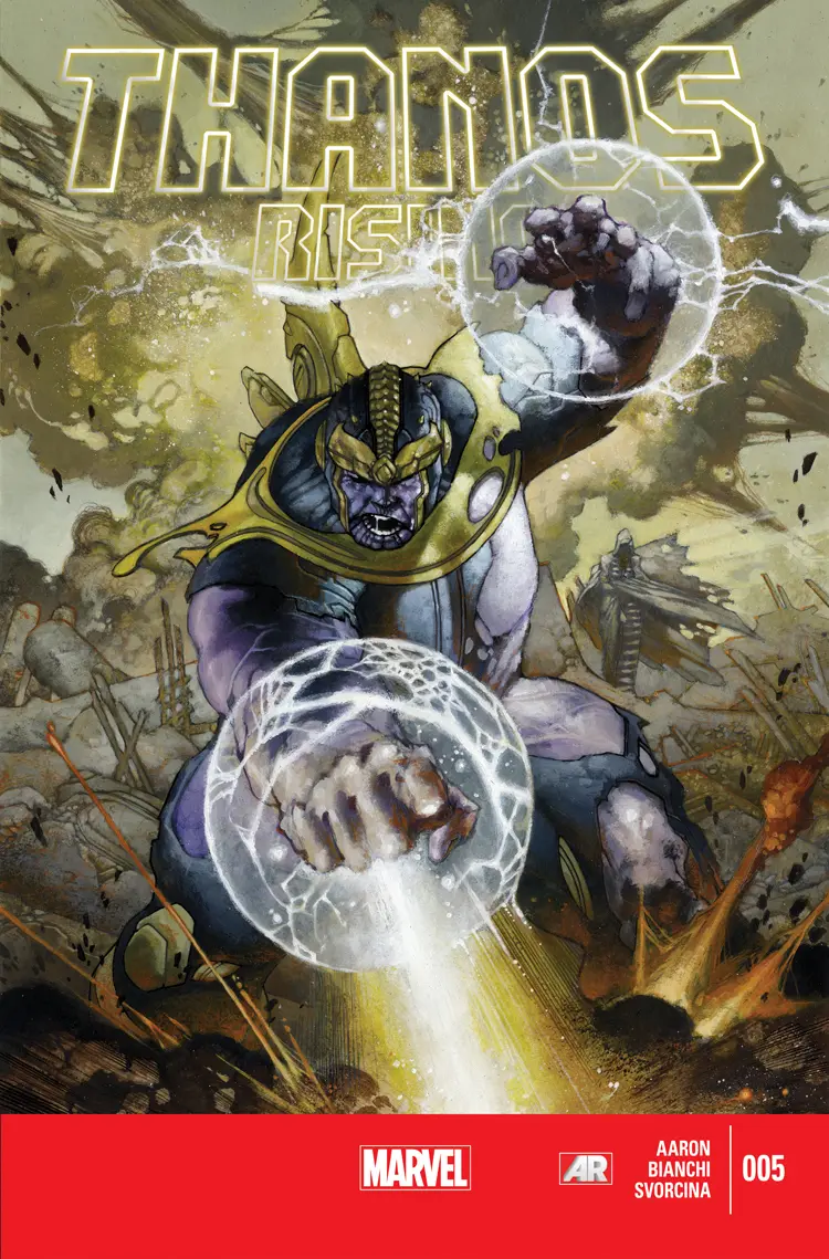 Couverture de Thanos Rising (2013) #5