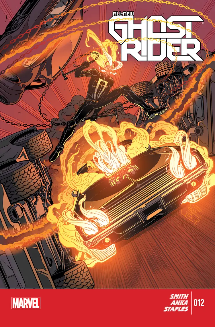 Couverture de All-New Ghost Rider (2014) #12