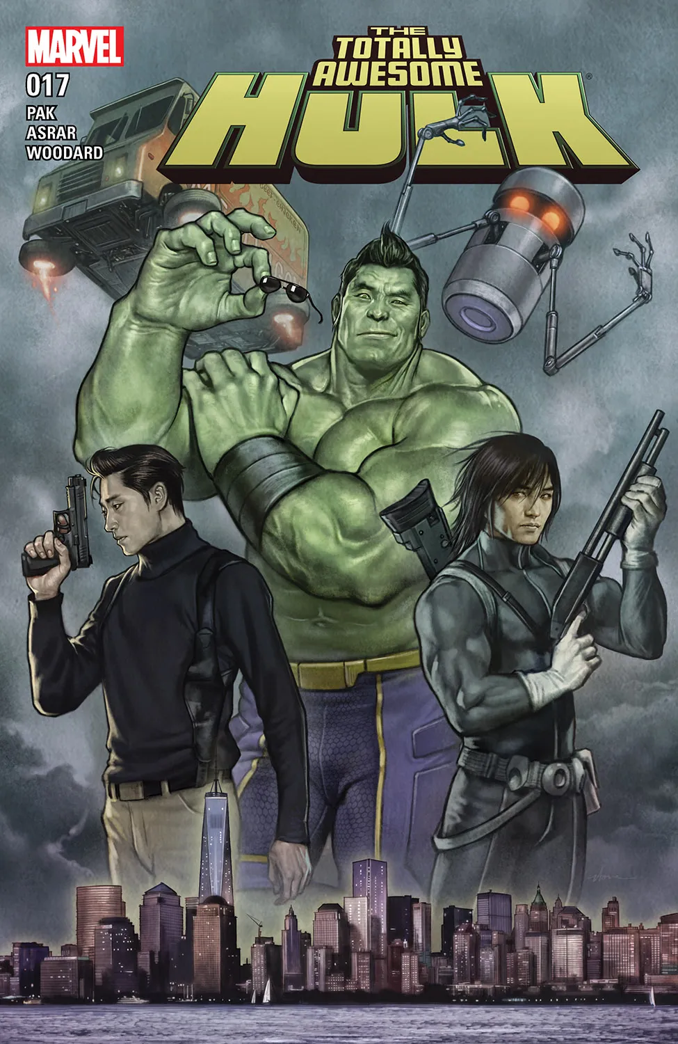 Couverture de The Totally Awesome Hulk (2015) #17
