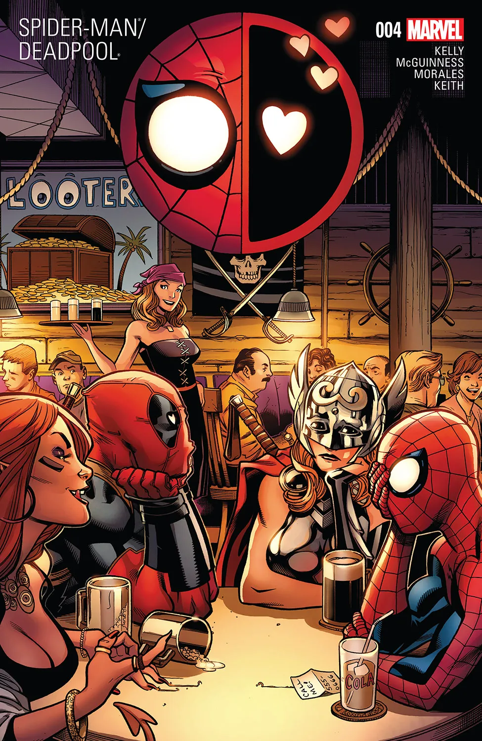 Couverture de Spider-Man/Deadpool (2016) #4
