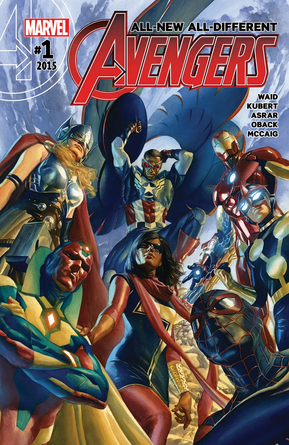 Couverture de All-New, All-Different Avengers (2015) #1