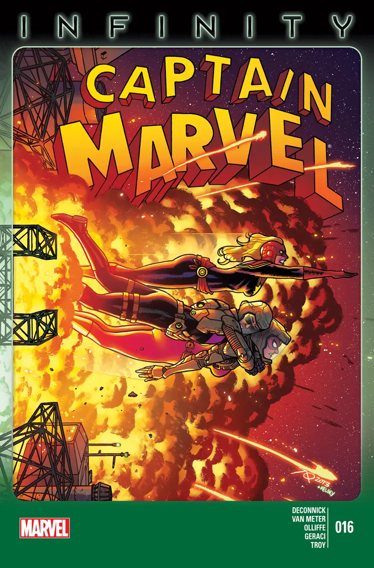 Couverture de Captain Marvel (2012) #16