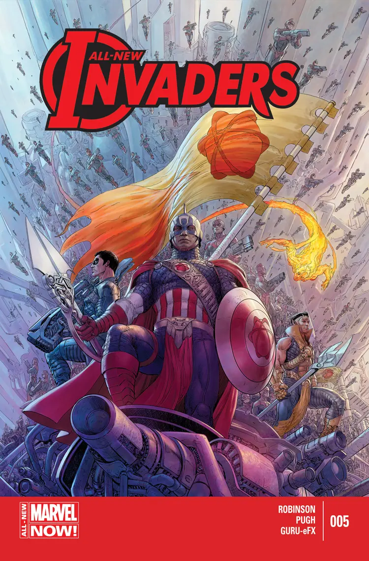 Couverture de All-New Invaders (2014) #5