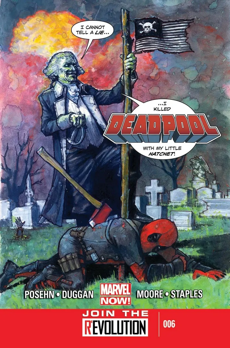 Couverture de Deadpool (2012) #6