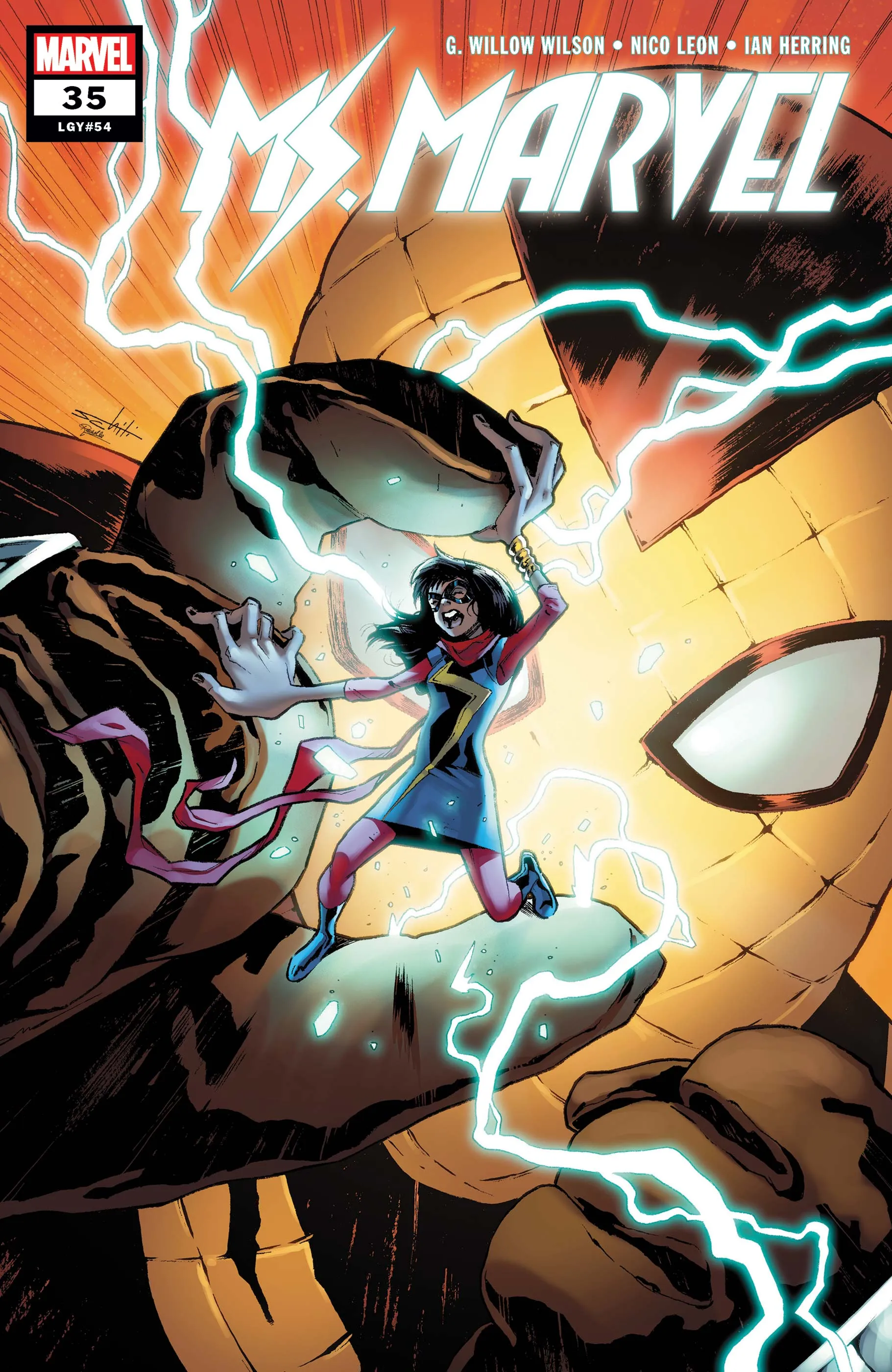 Couverture de Ms. Marvel (2015) #35