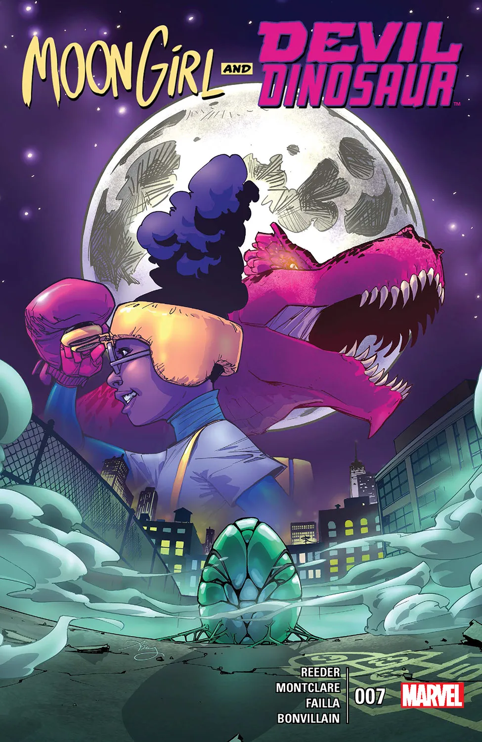 Couverture de Moon Girl and Devil Dinosaur (2015) #7
