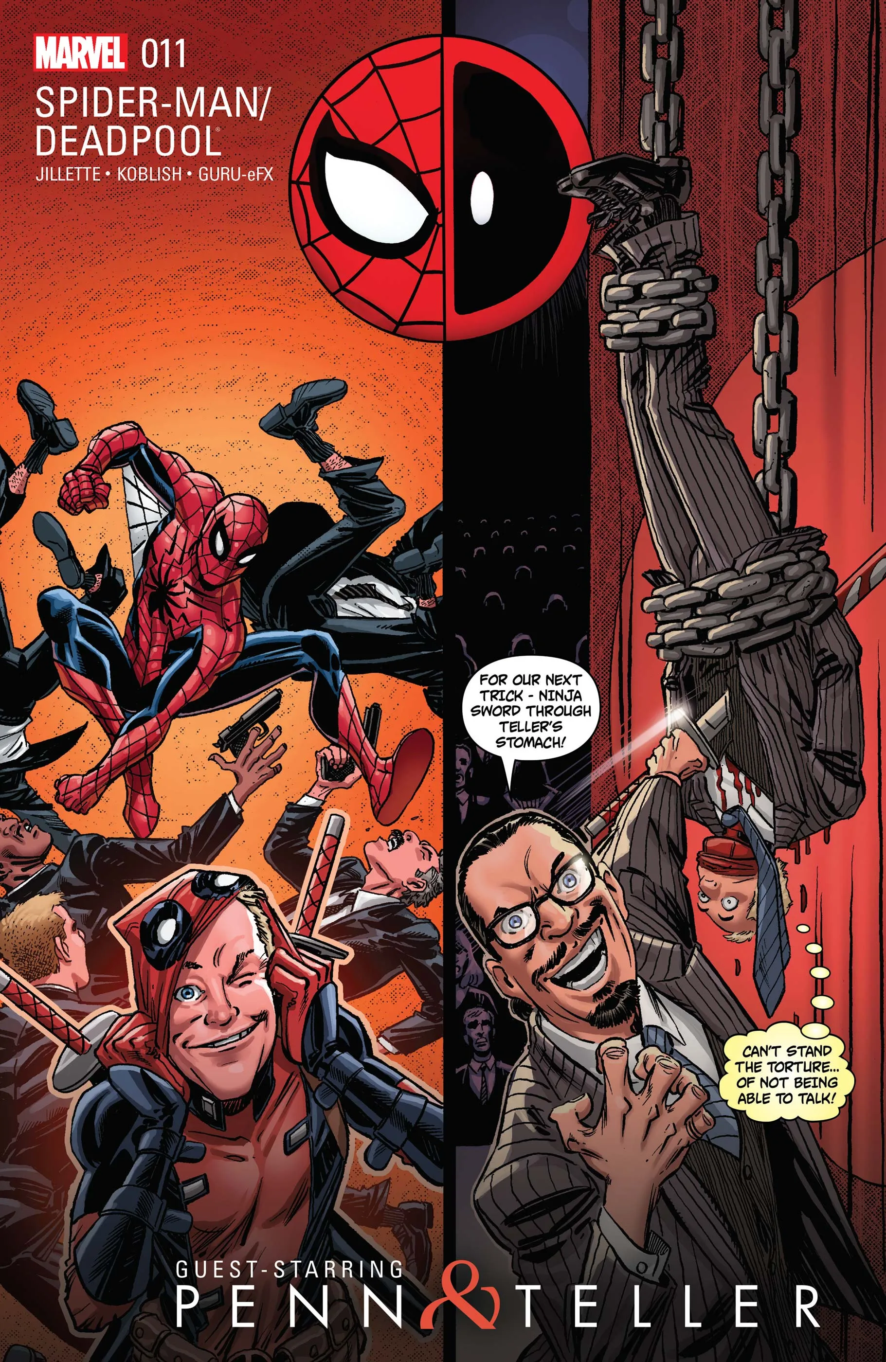 Couverture de Spider-Man/Deadpool (2016) #11