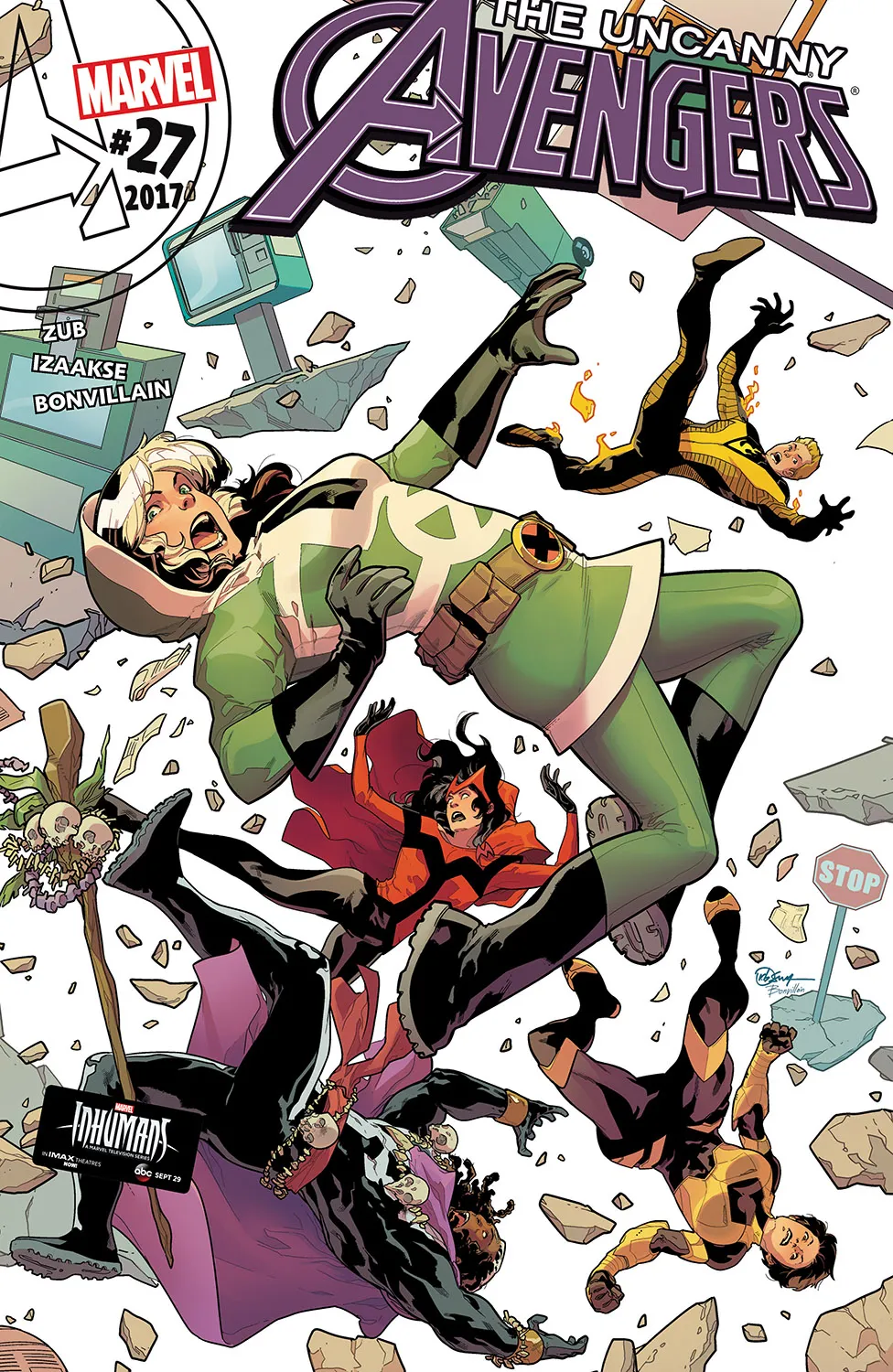 Couverture de Uncanny Avengers (2015) #27