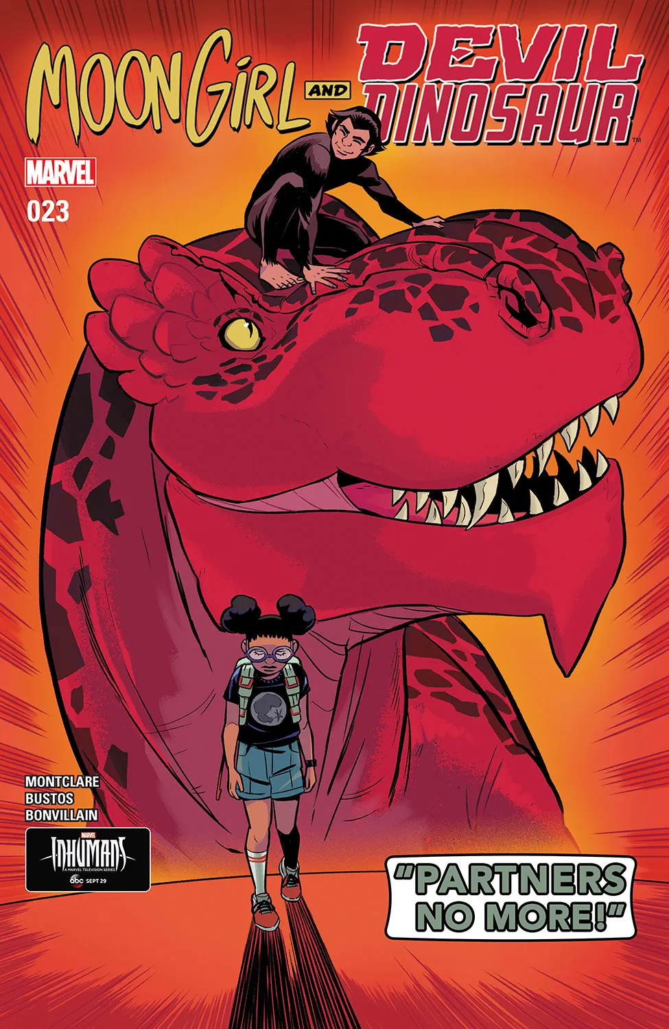 Couverture de Moon Girl and Devil Dinosaur (2015) #23