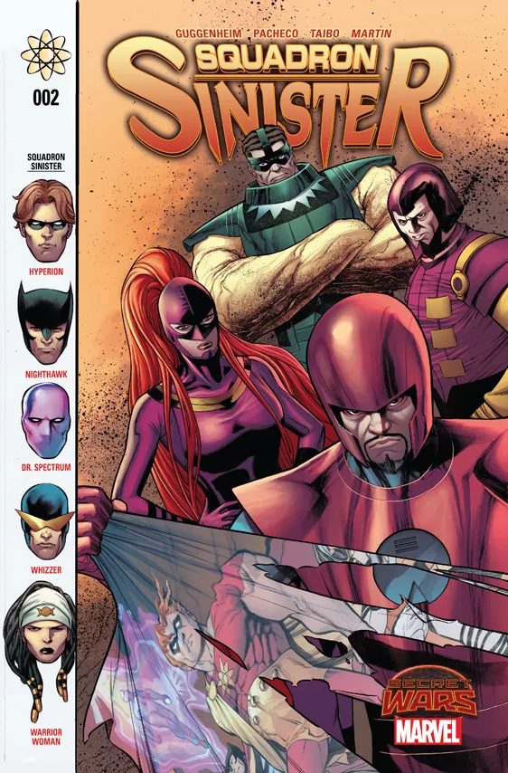 Couverture de Squadron Sinister (2015) #2
