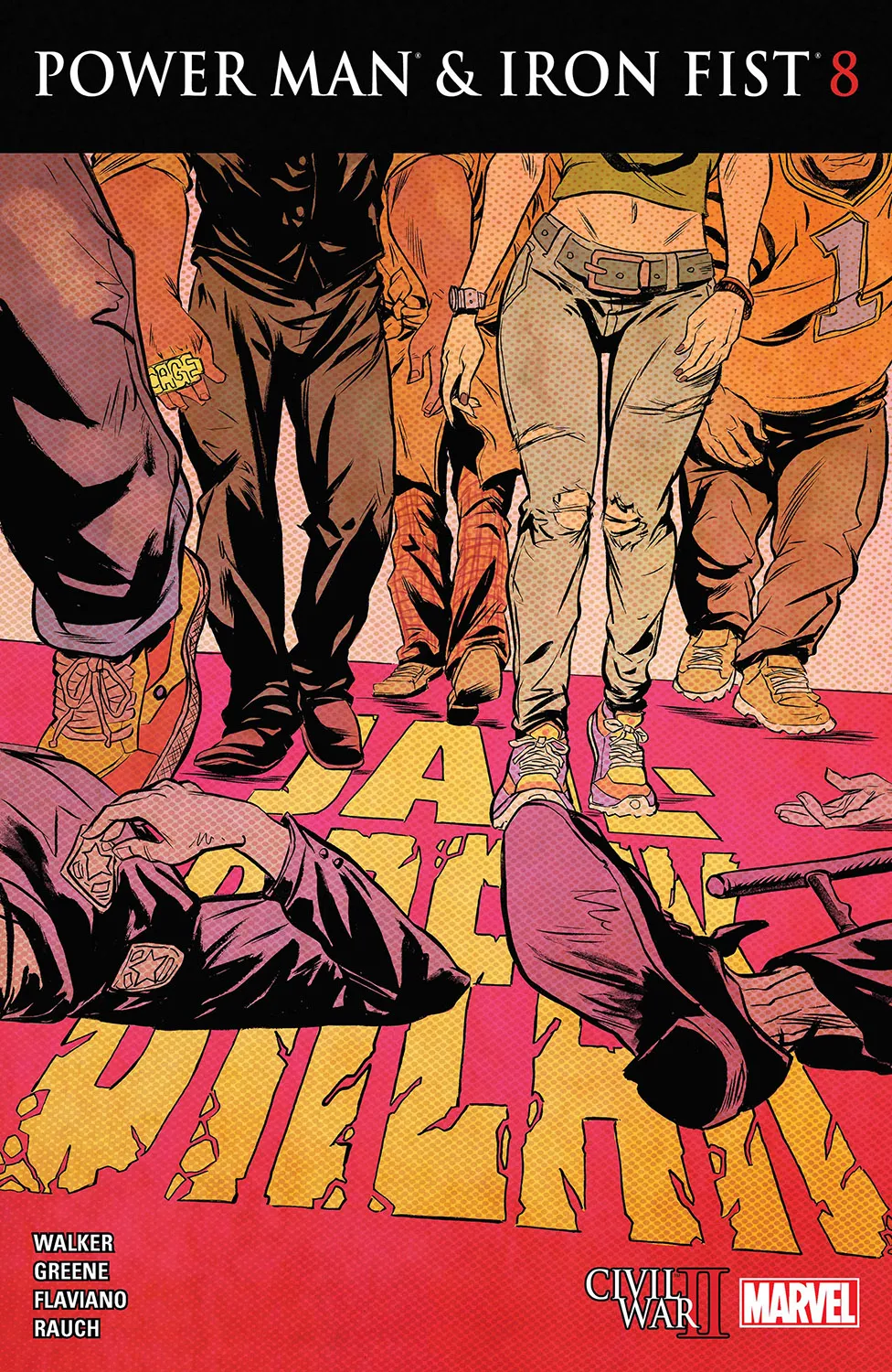 Couverture de Power Man and Iron Fist (2016) #8
