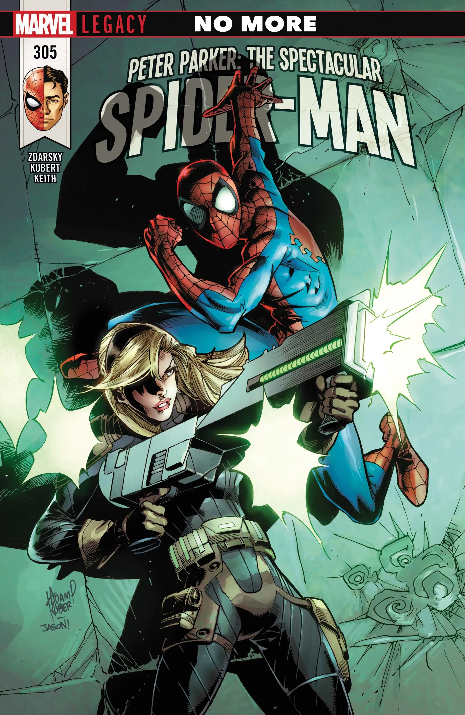 Couverture de Peter Parker: The Spectacular Spider-Man (2017) #305